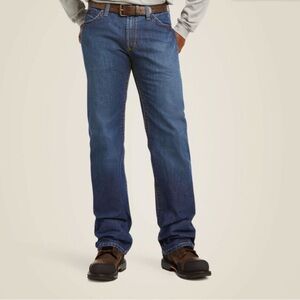 Ariat Flame resistant work Blue Men's Jeans